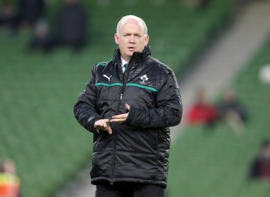 Declan Kidney: saw Ireland lose out in the end.