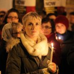 Thousands of people gather outside Leinster House in Dublin demanding legislation on abotion in the light of the death of Indian woman Savita Halappanavar .   PRESS ASSOCIATION Photo. Picture date: Saturday November 17, 2012. See PA story  . Photo credit should read: Niall Carson/PA Wire