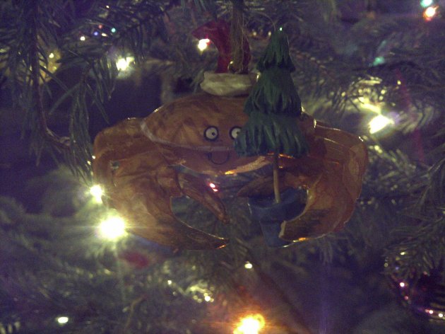 Alaskan Christmas Crab decoration ciara scully