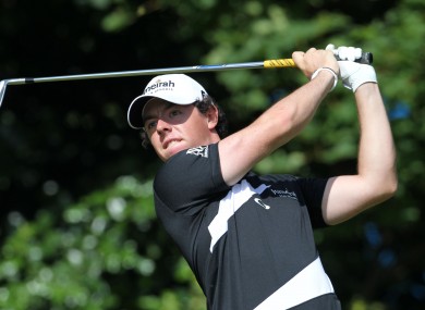 Rory McIlory: big money.