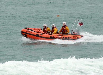 File photo of RNLI rescue workers
