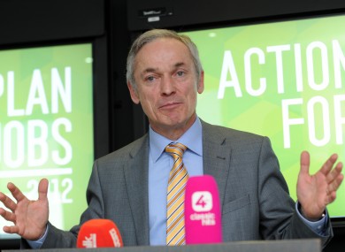 Jobs and Enterprise Minister Richard Bruton