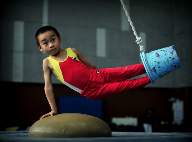 China's Child Athletes train at Amateur Sports School