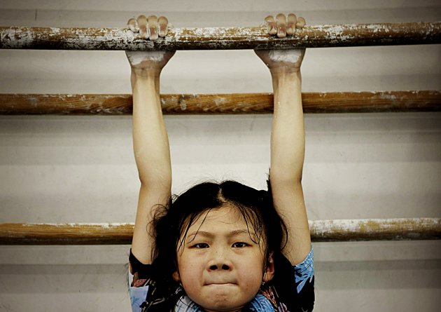 China's Child Athletes train at Amateur Sports School