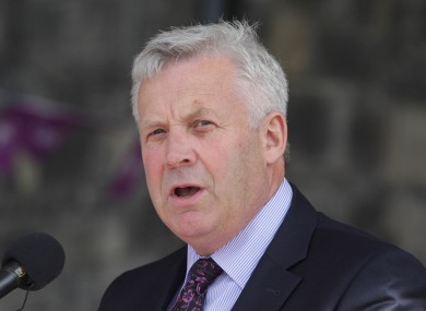 NEWera minister Fergus O'Dowd will be responsible for introducing the new water charges legislation to the Seanad today.