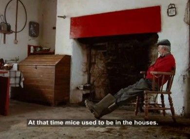A still from the documentary