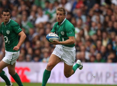 Luke Fitzgerald should start on the left wing.