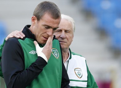 Richard Dunne last played at Euro 2012 for Ireland.