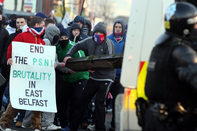 Union Flag protests