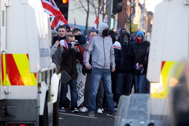 Union Flag protests