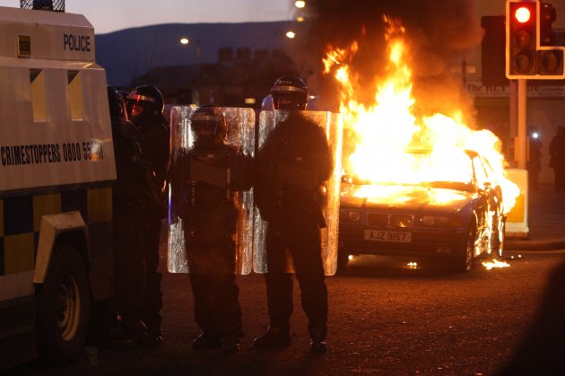 Union Flag protests