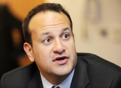 Fine Gael Minister for Transport, Tourism and Sport Leo Varadkar