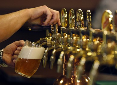This is a restaurant at the Pilsner Urquell brewery in Pilsen, Czech Republic - but other, smaller, breweries are fighting back to stay in the market too.