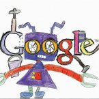 Doodle 4 Google finalist Sarah Hewitt from St. Matthew€’s National School, Ballymahon, Longford.
