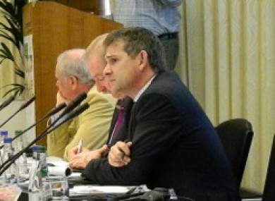 John McHale at the seminar on Friday