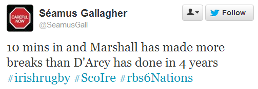 Marshall tweet