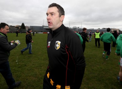 Crossmaglen's Oisin McConville disappointed after the game last week.