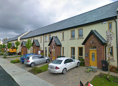 The man was smoking outside his house in Redwood, Hollystown when he was attacked.