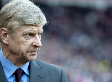 Ambition: Arsene Wenger.