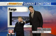 VIDEO: World’s cutest weatherman