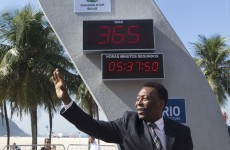 1 year out, World Cup’s countdown clock unveiled in Rio