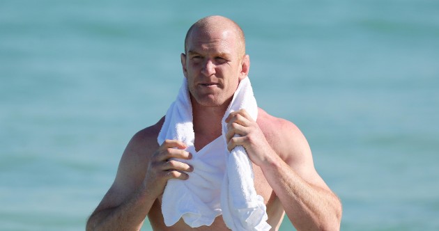 The Lions touch down in Oz, hit the beach